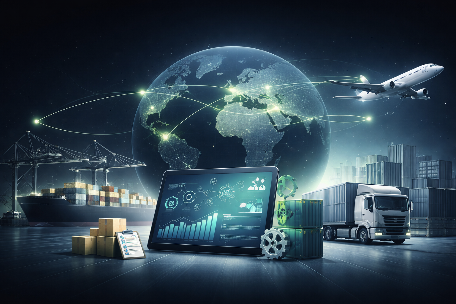 Küresel ağ haritası